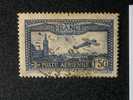 FRANCE  Aérien   ( O )  De  1930         "   Avion Survolant Marseille  "   1  Val. - 1927-1959 Gebraucht