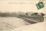 75  PARIS  PONT SULLY     CRUE  DE LA SEINE 28 JANVIER 1910 - Inondations De 1910