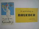 Buvard Aliment Tapioca Brueder Arches Semoule Groult Jeune - Collections, Lots & Séries