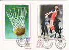 1-Sport -Pallacanestro-Campionati Europei-2 Cartoline Maximum Con Annullo Speciale.1979. - Baloncesto