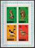 LABEL GB LOCAL BARDSEY ISLAND WALES UK 1979 BIRDS MS Oiseau Kestel Owl Wheatear Oyster Catcher - Fantasy Labels