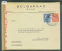 BULGARIE  - LETTRE CENSUREE POUR L´ALLEMAGNE   -  VOIR IMAGE POUR LES DETAILS - Covers & Documents