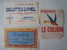 Buvards Biscottes Colibri Daniel Reine De France Amiens - Colecciones & Series