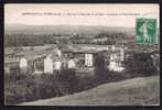 CPA  ANCIENNE- FRANCE- ST-JUST-SUR-LOIRE (42)- VUE GENERALE DU QUARTIER DE LA GARE EN GROS PLAN-  USINE- CULTURES- - Saint Just Saint Rambert