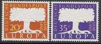 1957 Saarland   Mi. 402-3** MNH Europa - 1957