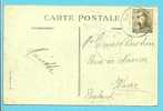 166 Op Kaart Met Stempel DOISCHE - 1919-1920  Re Con Casco