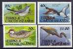 Turks And Caicos Is 1990 Birds Oiseaux  Aves  Ducks Vireo Heron Oystercatcher MNH - Anatre