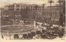 EGYPTE     Alexandrie   Attelages Calèches Sur Place  Mohamed Ali - Alexandria