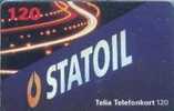 # SWEDEN 60114-9 Statoil 120 Sc7 09.94  Tres Bon Etat - Svezia