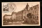 35 Rennes  Palais Du Commerce Et Jardin Sur La Vilaine   Journée Du Timbre 29 06 1946 - 1940-1949