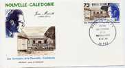 @+ Enveloppe Premier Jour De Nouvelle-Calédonie - Jean Mariotti (1988) - Used Stamps