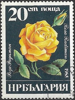 BULGARIA 1985 Roses - 20s - "Radiman" FU - Usati