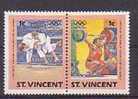 SAINT VINCENT   N° 766-67 **    Judo   Halterophilie - Gewichtheben