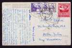 ROMANIA  1958 Nice Franking On PC. - Covers & Documents