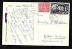 ROMANIA  1948 NICE FRANKING ON PC 2 STAMP. - Lettres & Documents