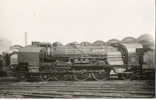 LOCOMOTIVE A VAPEUR Carte Photo Locomotive Voyageurs Cdf PLM Type Pacific - Equipo