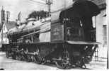 LOCOMOTIVE A VAPEUR Carte Photo Locomotive Voyageurs Cdf PLM Type Pacific Suprbe Plan - Equipment