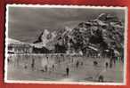 E1225 Mürren Palace Eisbahn Eiger,Mönch,Jungfrau,Patinoire,Curling.Cachet Mürren 1953 Vers Gray .Abegglen.Petit Pli - Mürren