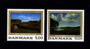 DENMARK/DANMARK - 1992  PAINTINGS  SET MINT NH - Unused Stamps