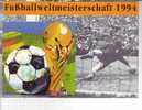 ALLEMAGNE  Document Philatelique Cup  1994  Football  Soccer Fussball - 1994 – États-Unis