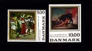 DENMARK/DANMARK - 1984  PAINTINGS  SET MINT NH - Ungebraucht