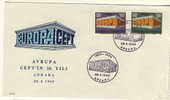 TURKEY FDC MICHEL 2124/25 EUROPA 1969 - 1969