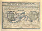 FRANCE - CUPO RESONSE - Roma Typ - VERY EARLY USED - 1909. - 30 Cent - Cans. PARIS 7 - Antwortscheine