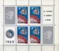 Mond-Landung 1969 Apollo 12 Rumänien Block 74 ** 8€ Zur 2.bemannten Landung USA Hojas Hb Bloc M/s Space Sheet Bf Romania - Usado