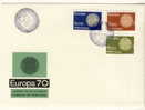 PORTUGAL FDC MICHEL 1092/94 EUROPA 1970 - 1970