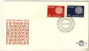 NETHERLAND FDC MICHEL 942/43 EUROPA 1970 - 1970