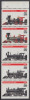!a! USA Sc# 2847a MNH BOOKLET-PANE(5) W/plate-# (T/S11111) - Locomotives - 3. 1981-...