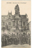 TERRITOIRE DE BELFORT    Groupe De Soldats  Ceremonie Militaire - War Memorials