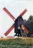 LEMBEKE (O.Vl.) - Molen/moulin/mill - Mooie Opname Van De Westermolen, Na Restauratie Opgezeild En In Werking - Kaprijke