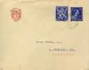 Ausland Brief  Bruxelles - Grenchen     1945 - Lettres & Documents