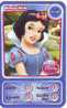 CARTE AUCHAN DISNEY BLANCHE-NEIGE 43/180 BON ETAT - Disney