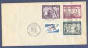 Andorra, French 1968 FDC Cover Fresken & Olympische Sommerspiele Olympic Games, Mexico - FDC