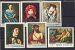 Romania, Serie 6, Year 1968, Mi 2666-2671, Paintings Bukarest/Hermannstadt, MNH ** - Nuovi