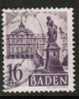 GERMANY---French Zone---Baden   Scott #  5N 20  VF USED - Bade