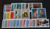 Jahrgang Liechtenstein 1984 Postfrisch, Year Set, MNH #1762 - Annate Complete