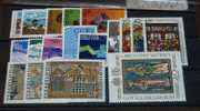Jahrgang Liechtenstein 1979 Postfrisch, Year Set, MNH #1767 - Annate Complete