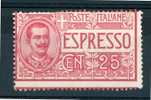 Italie  -  Expres:  Yv  1  (*) - Ungebraucht