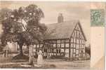 VINTAGE POSTCARD - SHREWSBURY - COTTAGE AT UPTON MAGNA - Shropshire