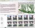 SWEDEN/SVERIGE - 1989  NATIONAL PARK  BOOKLET    MINT NH - 1981-..