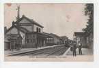 Pont Ste-Maxence (oise) - La Gare      (Intérieur Animée Train) - Pont Sainte Maxence