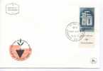 Israel FDC Jerusalem 14-6-1961 10 Years Bonds With Tab And Cachet - FDC