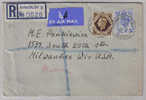 TR231 - GRAN BRETAGNA , Giorgio VI  Registered 14/1/1952 Per Gli USA - Lettres & Documents