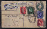 TR235 - GRAN BRETAGNA , Giorgio VI  Registered 10/5/1937 Per Dublino - Lettres & Documents