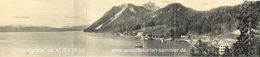 Dreifach-AK Postkarte Kochel Am See Panorama Urfeld Walchensee  ~1905 #19 - Bad Tölz