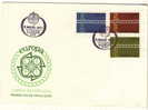 PORTUGAL FDC MICHEL 1127/29 EUROPA 1971 - 1971