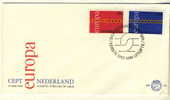 NETHERLAND FDC MICHEL 963/64 EUROPA 1971 - 1971